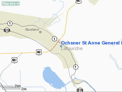 Ochsner St Anne General Hospital Heliport picture