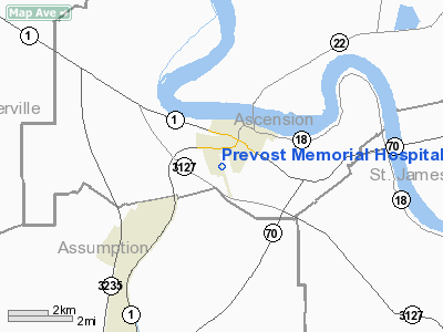 Prevost Memorial Hospital Heliport picture