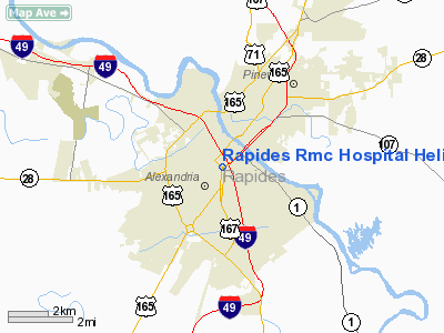 Rapides Regional Medical Center Hospital Heliport picture