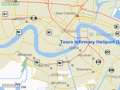 Touro Infirmary Heliport picture