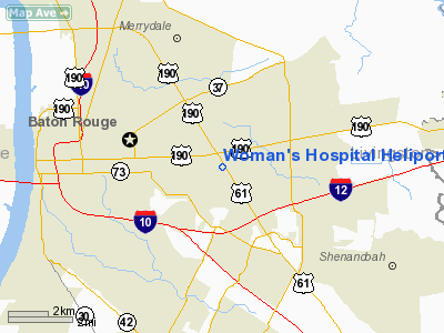 Woman's Hospital Heliport picture