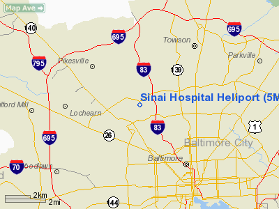 Sinai Hospital Heliport picture