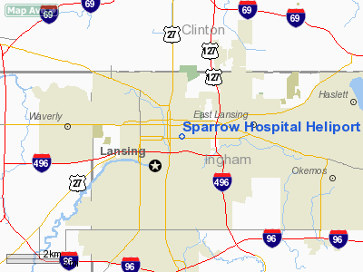 Sparrow Hospital Heliport picture