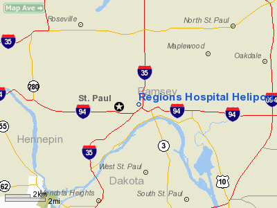 Regions Hospital Heliport picture