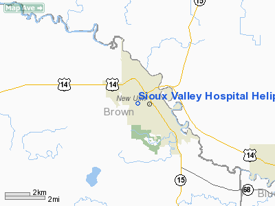 Sioux Valley Hospital Heliport picture