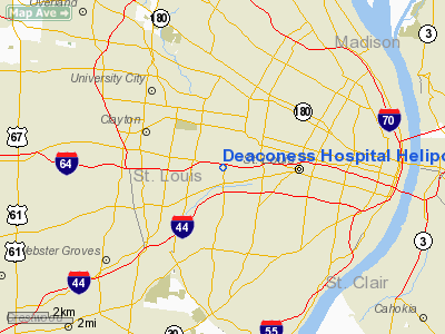 Deaconess Hospital Heliport picture