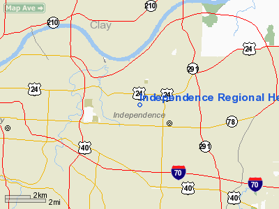 Independence Regional Health Center Heliport picture