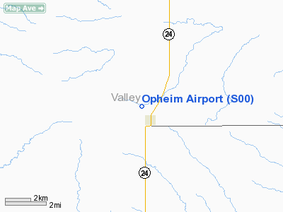 Opheim Airport picture