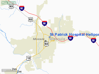St Patrick Hospital Heliport picture