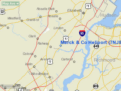 Merck & Co Heliport picture