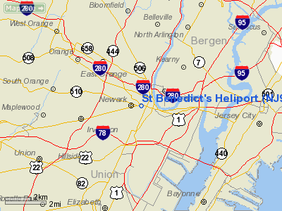 St Benedict's Heliport picture