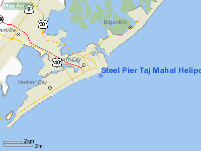 Steel Pier Taj Mahal Heliport picture