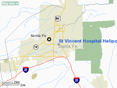 St Vincent Hospital Heliport picture