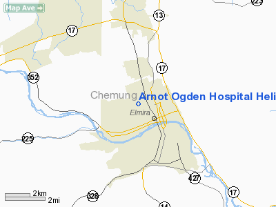 Arnot Ogden Hospital Heliport picture