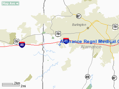 Alamance Regnl Medical Center Heliport picture