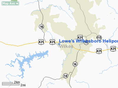 Lowe's Wilkesboro Heliport picture