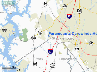 Paramounts Carowinds Heliport picture