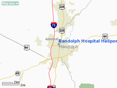 Randolph Hospital Heliport picture