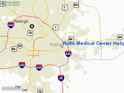 Wake Medical Center Heliport picture