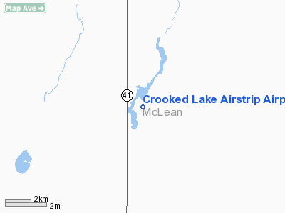 Crooked Lake Airstrip Airport picture