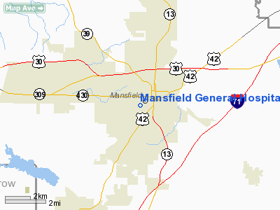 Mansfield General Hospital Heliport picture