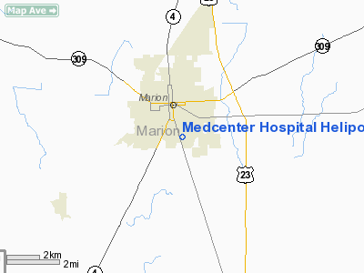 Medcenter Hospital Heliport picture