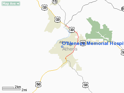 O'bleness Memorial Hospital Heliport picture