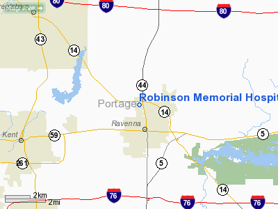 Robinson Memorial Hospital Heliport picture