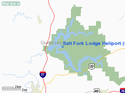 Salt Fork Lodge Heliport picture