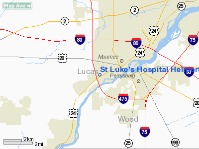 St Luke's Hospital Heliport picture