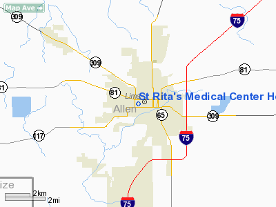 St Rita's Medical Center Heliport picture