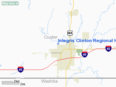 Integris Clinton Rgnl Hospital Heliport picture