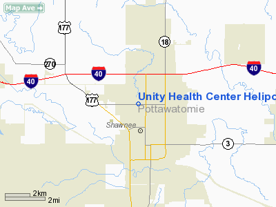 Unity Health Center Heliport picture