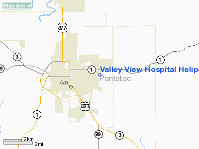 Valley View Hospital Heliport picture