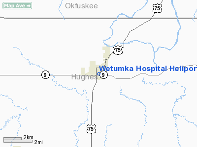 Wetumka Hospital Heliport picture