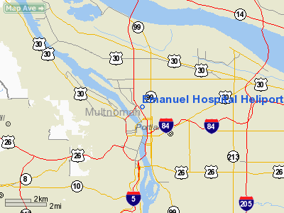 Emanuel Hospital Heliport picture