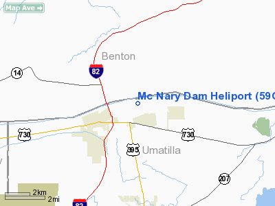 Mc Nary Dam Heliport picture