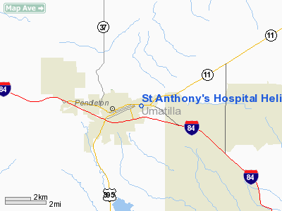 St Anthony's Hospital Heliport picture