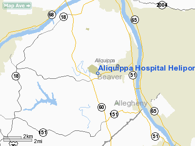 Aliquippa Hospital Heliport picture