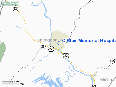 J C Blair Memorial Hospital Heliport picture