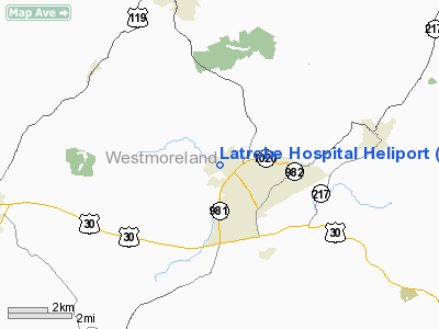 Latrobe Hospital Heliport picture