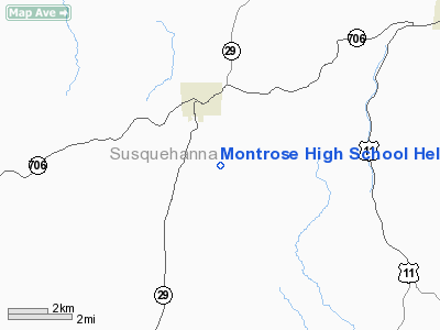 Montrose High School Heliport picture