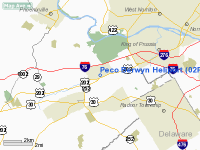 Peco Berwyn Heliport picture