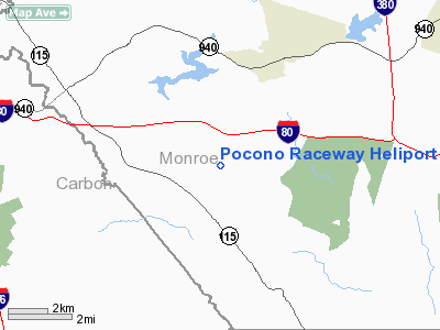 Pocono Raceway Heliport picture