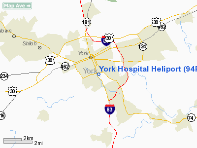 York Hospital Heliport picture