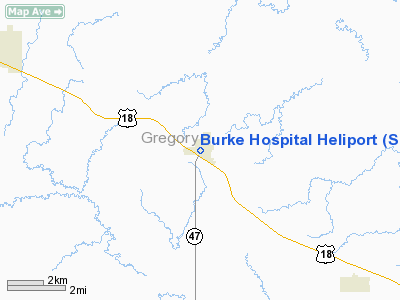 Burke Hospital Heliport picture