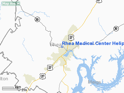 Rhea Medical Center Heliport picture
