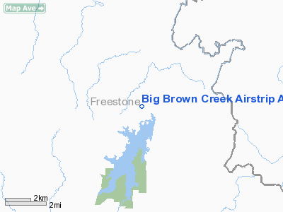 Big Brown Creek Airstrip Airport picture