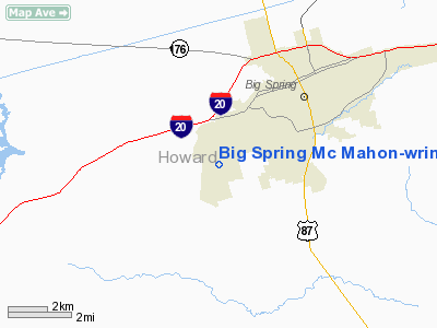 Big Spring Mc Mahon-wrinkle Airport picture