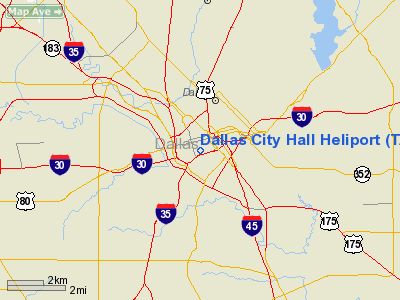 Dallas City Hall Heliport picture